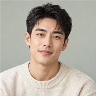 男性 AI 默认头像一