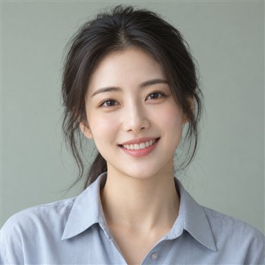 女性 AI 默认头像三